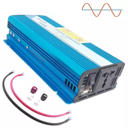 ETREPOW Inversor 12v 220v Onda Pura 500w/1000w Convertidor de