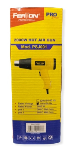 Pistola Aire Caliente 2000w Ferton