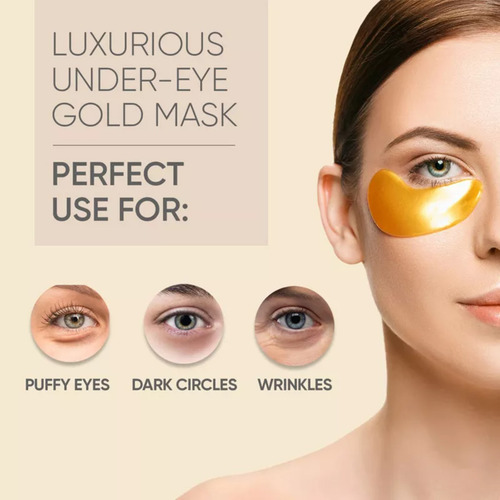 Ai Parches De Colágeno Debajo De Los Ojos De Oro De 24