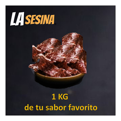1kg De Cecina Carne Seca - Lasesina