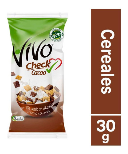 Cereal Vivo Shot Check 30g (10 Unidad)-super
