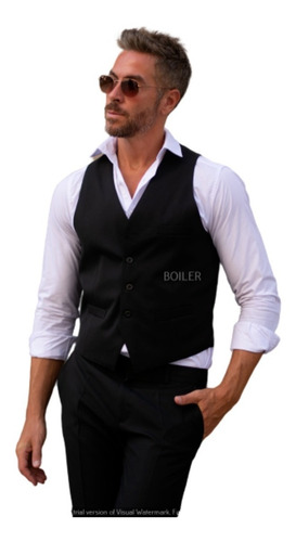 Chaleco Hombre De Vestir Elegante Sport Traje Ambo