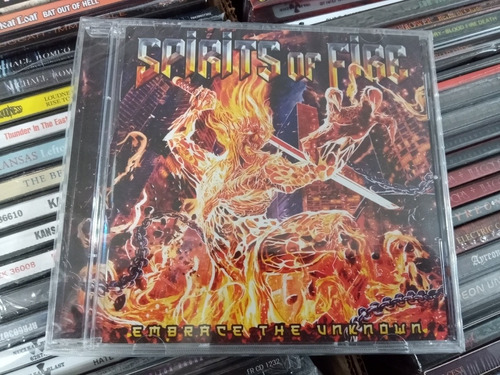 Spirits Of Fire -  Embrace The Unknown - Cd Importado