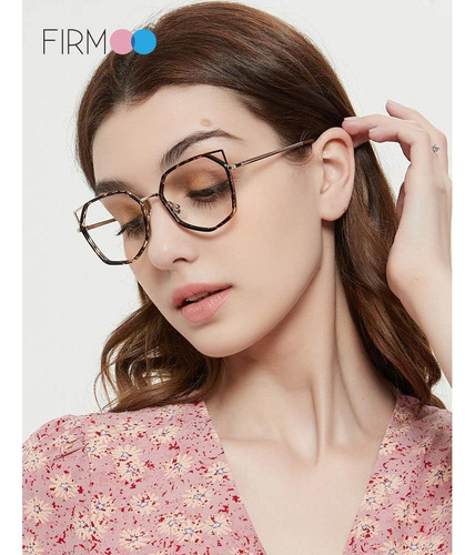 Gafas De Lectura Firmoo Estilo Gato Púrpura Dorado 0.0x