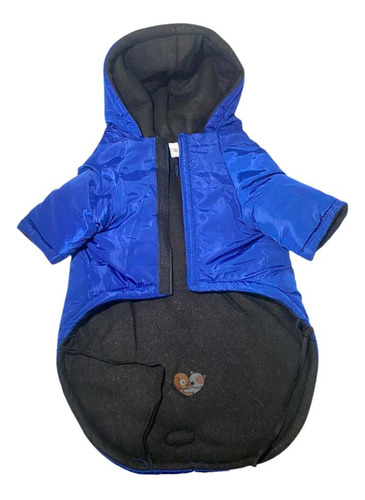 Parkas Impermeables Perros Grande C/capucha Polar 4 Xl