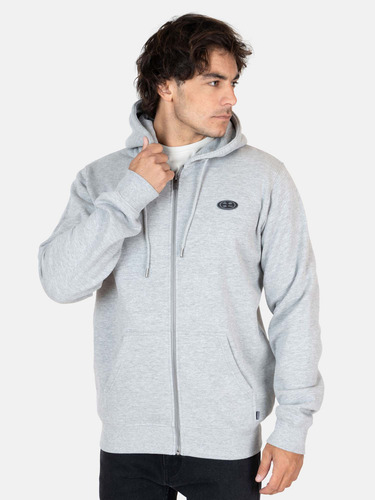 Poleron Fz Tidal Gris Hombre Maui And Sons
