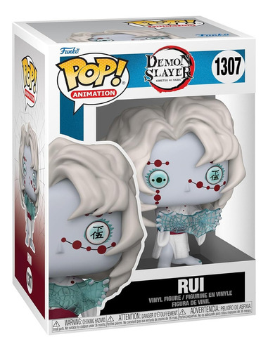 Boneco Animation Demon Slayer Rui 1307 Funko Pop