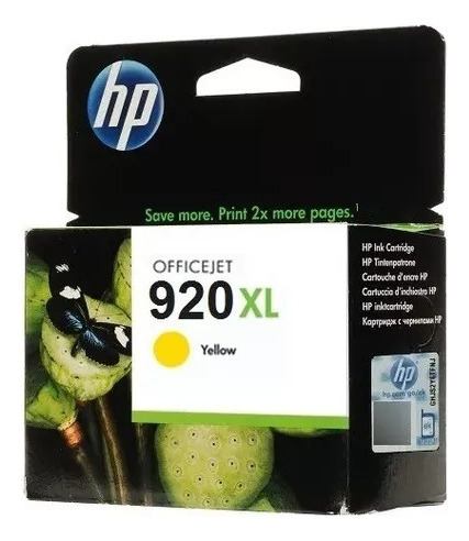 Cartucho Hp 920 Xl Amarillo Cd974al