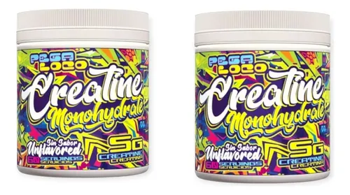 Pack 2 Creatinas 60 Servicios C/u - Pega Loco