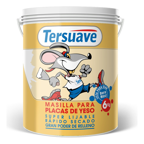 Masilla Placas De Yeso Durlock 6kgs Tersuave - Davinci