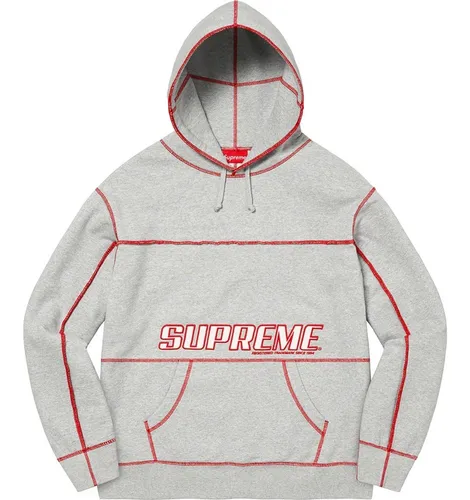 Sudadera Supreme Coverstitch Hoodie Ss22 Box Logo