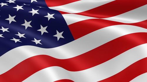 Bandera Estados Unidos Medida Oficial