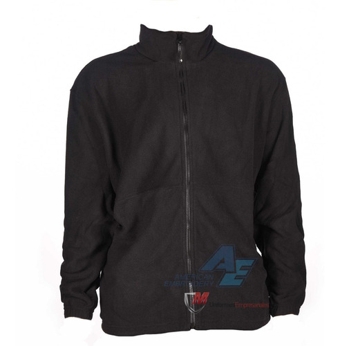 Campera Micropolar Unisex Ae Negro