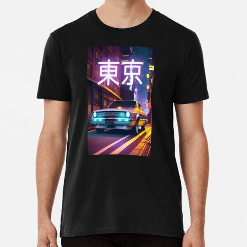 Remera Muscle Car Tokyo Midnight  Algodon Premium