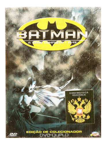 Dvd Batman Série Completa Dvd Duplo 1943 Preto-branco  +