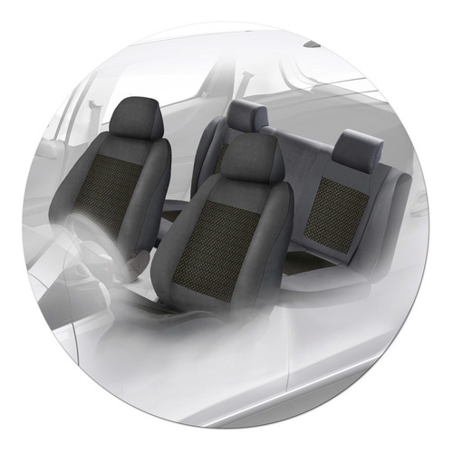Cubre Asiento Asientos Carrhel Con Asiento Trasero Bipartito