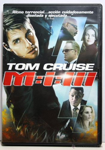 Imagen 1 de 1 de Pelicula Tom Cruise M:lll Dvd Usado