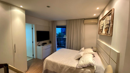 Imagem 19 de 30 de Vendo Lindo Apartamento Decorado No Bairro Aparecida, Santos, 3 Suítes, Lavabo, 2 Vagas Paralelas, Portaria 24 Horas, Elevador - Ap04071 - 69715781