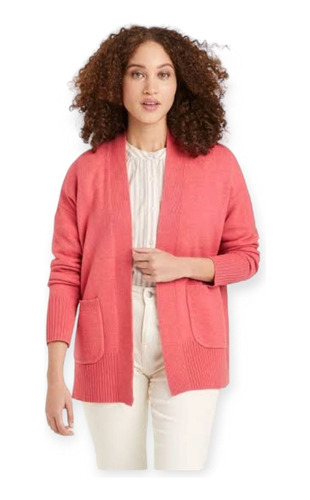 Cardigan Tejido Suave Sueter Mujer Talla Extra Xxl / 38-40