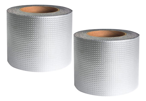2 Rollos De Papel De Aluminio, Cinta De Butilo, Envoltura Té