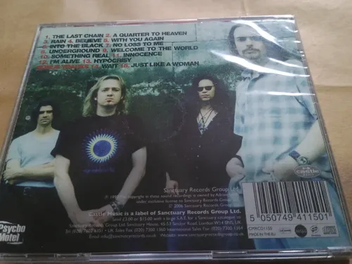 Psycho Motel Welcome To The World Cd Raro Adrian Smith Iron
