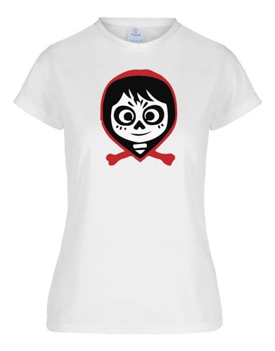 Playera Coco Miguel Dia De Muertos Moda Fit Dama Oferta!!