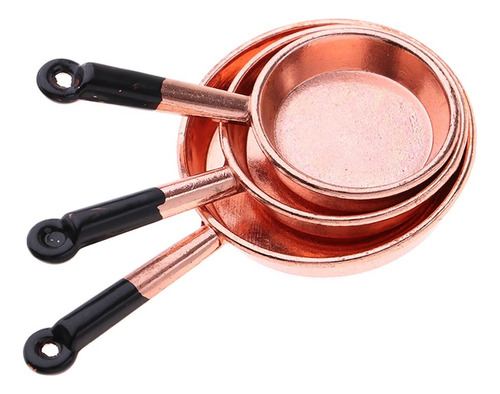 .. Utensilios De Cocina En Miniatura Bronce