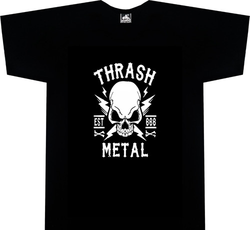 Camiseta Musica Rock Trash Metal Tv Tienda Urbanoz