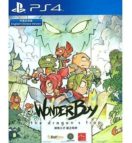 Ps4 Wonder Boy The Dragon.s Trap Asian Ver Chinese English J