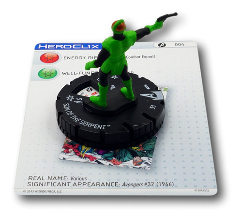 Heroclix Marvel Avengers Assemble Son Of The Serpent #004