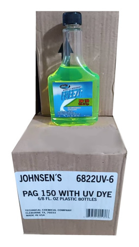 Aceite Freeze Pag 150, Caja 6 Unidades. Johnsen's