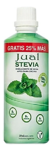 Edulcorante Stevia Líquida Aloe Jual 250ml