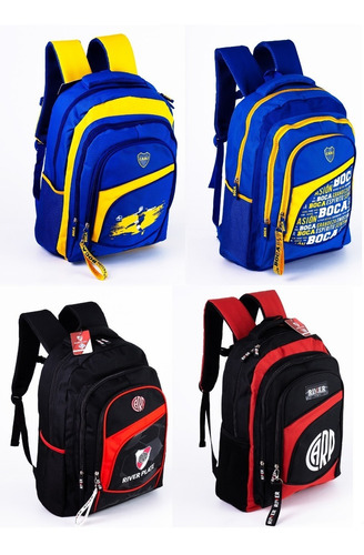 Mochila Escolar Colegio Deportiva Argentina Boca River