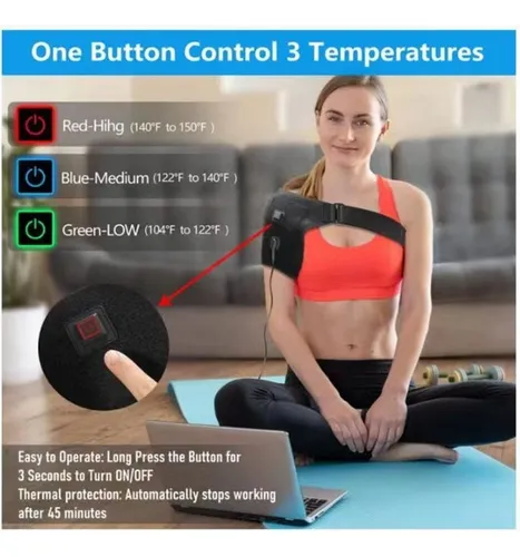 Almohadilla De Calor Eléctrica Para Hombro