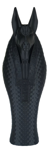 Estatua Anubis Dios Egipcio Figura Decoración Negro