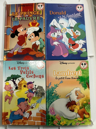 Libros Infantiles Disney En Francés 5 Títulos A Escoger