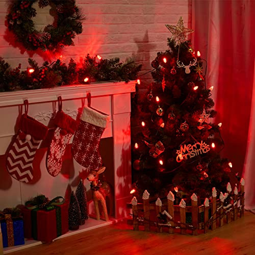 25 Bombillas De Repuesto C7 Para Luces De Navidad Con Base