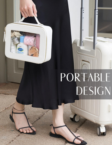 Bolsa De Maquillaje Transparente Para Artículos De