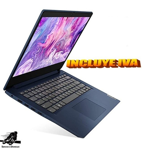 Imagen 3 de 7 de Laptop Portátil Lenovo Core I5-10210u 4gb 500gb 14 Inc Iva
