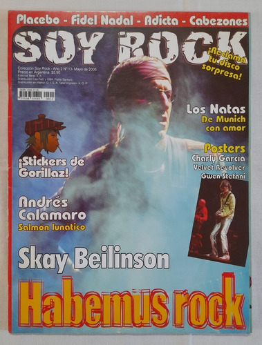 #z Revista  Soy Rock N° 13 Skay Beilinson - Charly Garcia