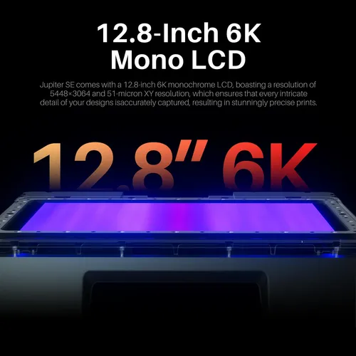 Impresora 3d Elegoo Jupiter Se 6k Lcd 277x156x300mm