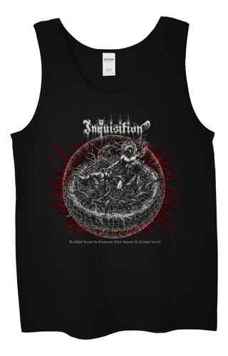 Polera Musculosa Inquisition Bloodshed Acr Metal Abominatron