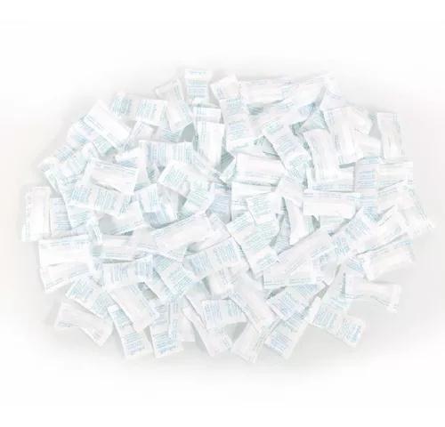 Gel de Sílice 1g 50pz Silica Gel Para Humedad DESECAMEN SOBRES 1G