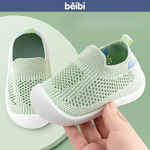 Zapatos De Bebé Antideslizantes Con Suela Blanda De Malla A