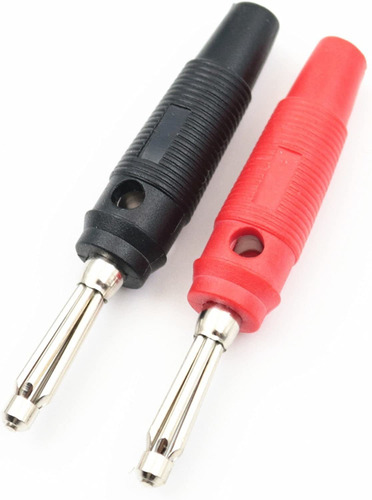 10pcs 32a High Current Screw Type 4mm Banana Plugs Male Stac