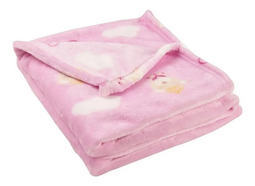 Imagem 2 de 3 de Kit Manta Princesas Rosa + Kit Luva, Meia E Touca Unik