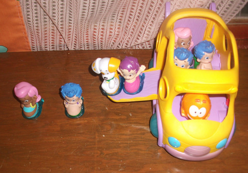 Escuela Musical Y Autobús De Los Bubble Guppies Fisher Price (Usado)