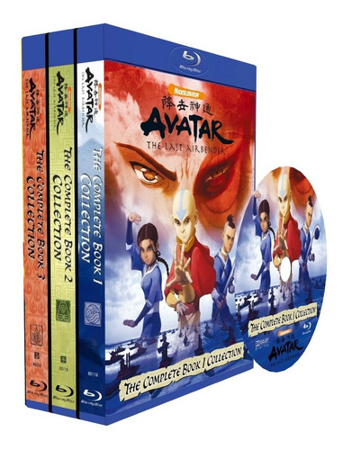 Blu-ray Box Avatar: A Lenda De Aang - Complete Series