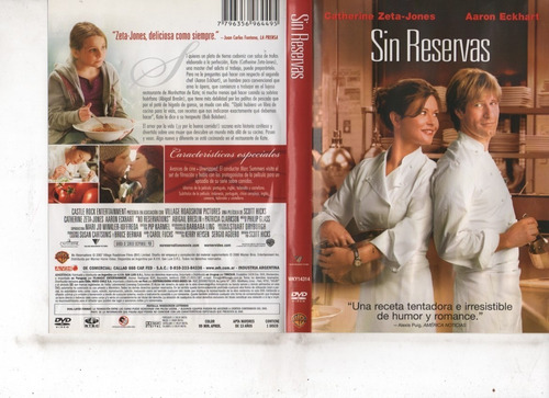 Sin Reservas - Dvd Original - Buen Estado