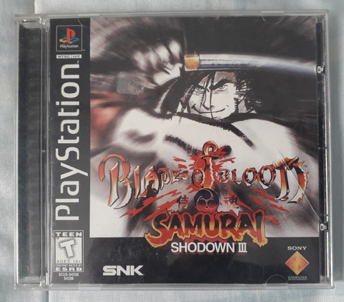 Samurai Shodown 3 Blades Of Blood Playstation Psx Sony Snk